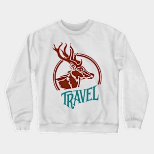 TRAVEL FOREST Crewneck Sweatshirt